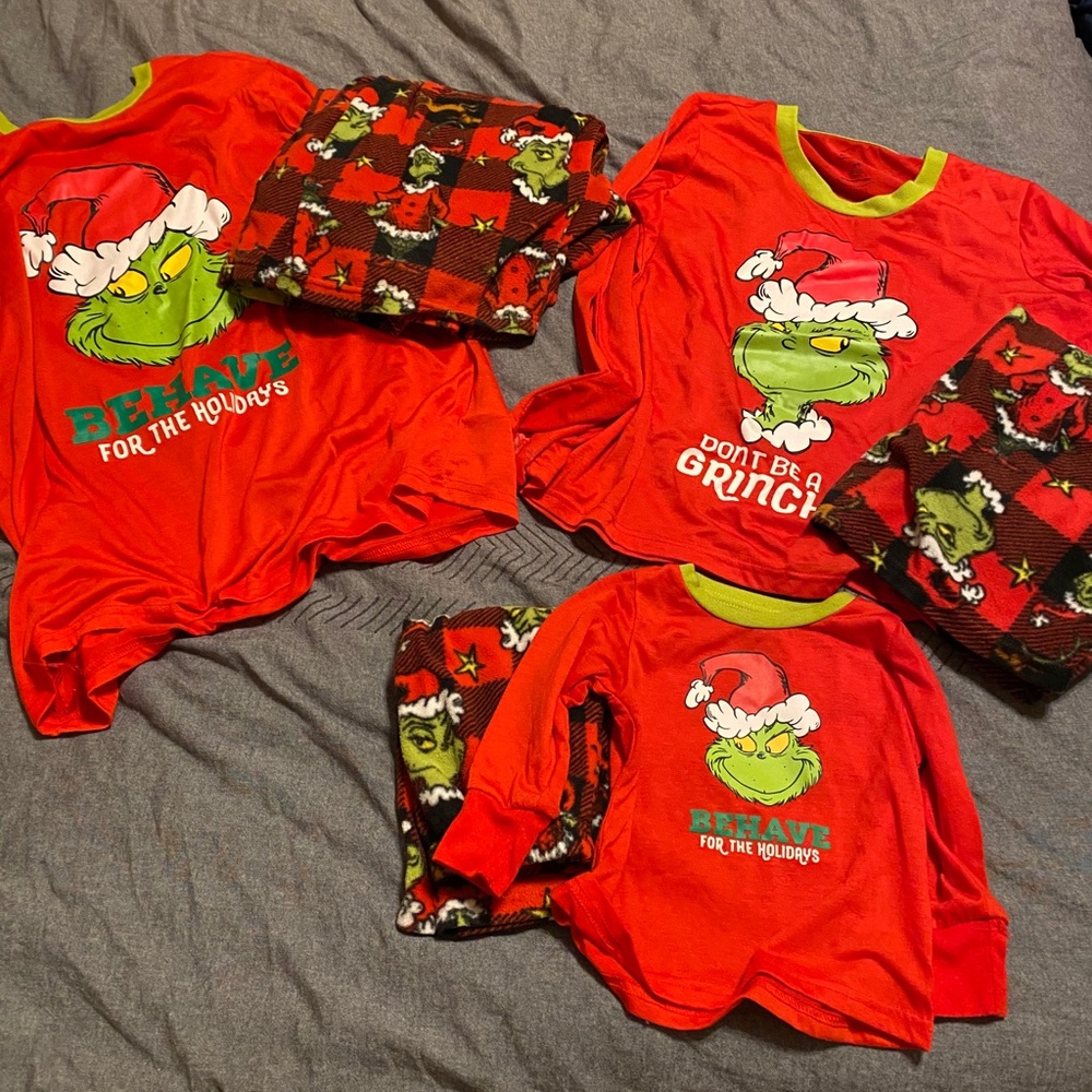 Matching family pajamas